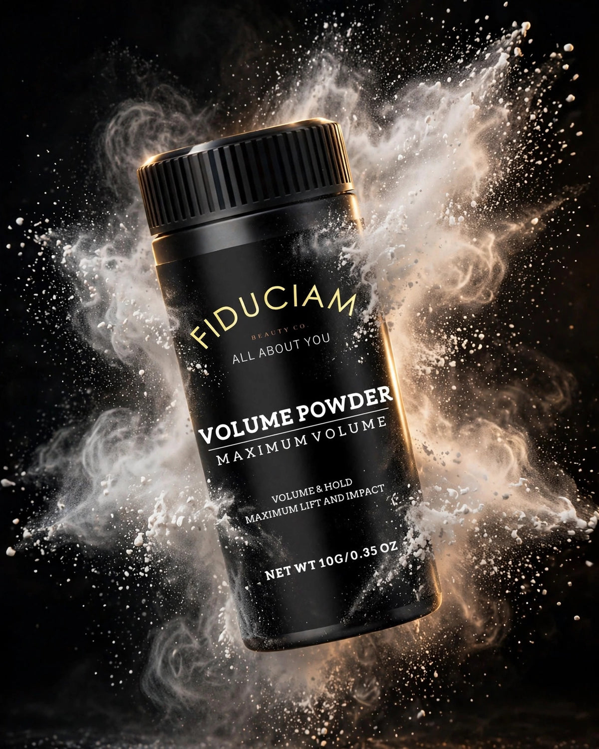 Fiduciam Volume Powder bottle — maximum volume hair powder for men, 10g